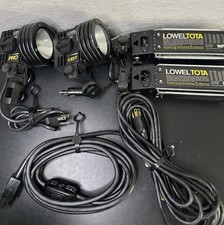 Lowel Tota-Light Tungsten Flood Light and Lowel Pro-light focusing flood lights