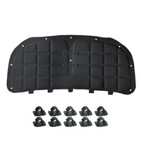 Gepco MotorhaubendäMmung DäMmmatte Mit Clips FüR VW Touran 1T3 Caddy 2K 2C 10-15