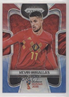 2018 Panini Prizm World Cup Red & Blue Wave Prizm Kevin Mirallas #23 03im