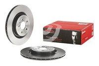 Pack Von 2 - Bremsscheibe 09.C209.11 Brembo FüR Land Rover Jaguar