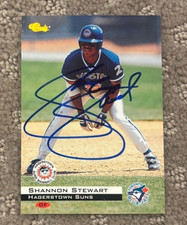 1994 Classic #71 Shannon Stewart signed autographed Hagerstown Suns Card