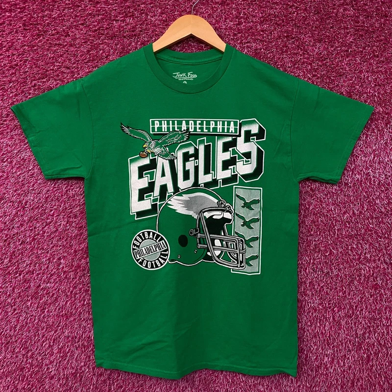 Junk Food Philadelphia Eagles Checkdown Flea Market Tee Small
