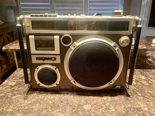 JVC RC-550JW Boombox Ghettoblaster Radio Cassette Player Vintage El Diablo