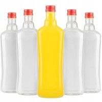 50X Diva-Flasche 500Ml, Glasflaschen FüR Maische, LiköR, Wein, Saft, Feier
