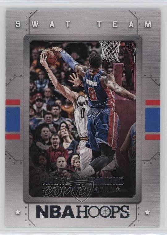 2015-16 Panini NBA Hoops Swat Team Andre Drummond #5 1b1z