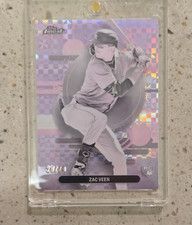Topps Finest 2025 Checkerboard Rookie Zac Veen Rockies #192 Uncommon  #20/40
