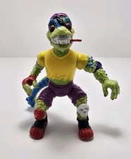 1990 Mondo Gecko Teenage Mutant Ninja Turtles Vintage Action Figure Vtg Skateboa