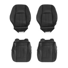 4x Driver Passenger Bottom Top Seat Cover 2011-16 For Chrysler Town Country 4x Driver Passenger Bottom Top Seat Cover 2011-16 For Chrysler Town Country