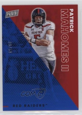 2023 Panini Father's Day Blue 3/50 Patrick Mahomes II #23 o7m