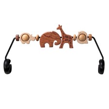 Baby Bouncer Toy Bar Wooden with Baby Bjorn Bouncer, Bouncer Toy Attachment T...
