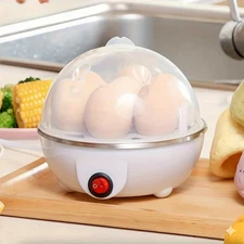7 Egg Cooker Auto Power Off Multi-Function Steamer Boiler Kitchen Appliance