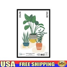 Lightweight Plastic Poster Frame Vertical/Horizontal Display Art Prints New