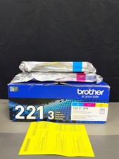 Brother TN221 2PK Cyan and Magenta Toner