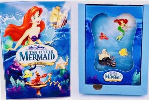 Disney's The Little Mermaid Special Edition 4-Piece Pin Set Brand New 2006 - Picture 1 of 7