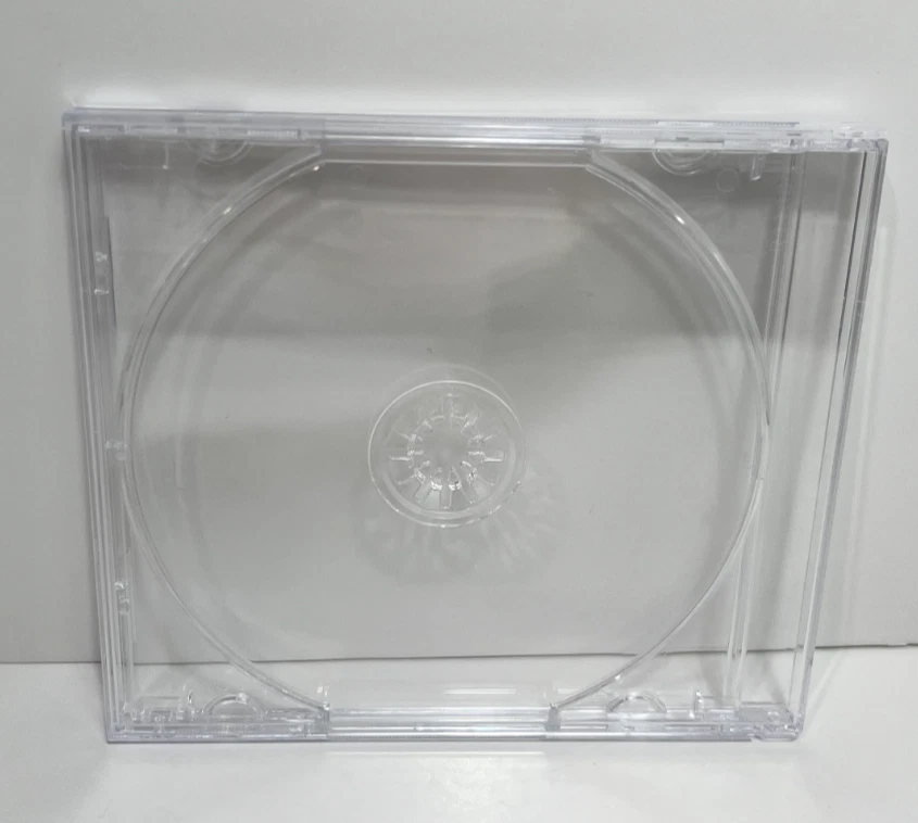 New Replacement Clear Jewel Case Case For Sony PlayStation 1 Foto 3 de 4