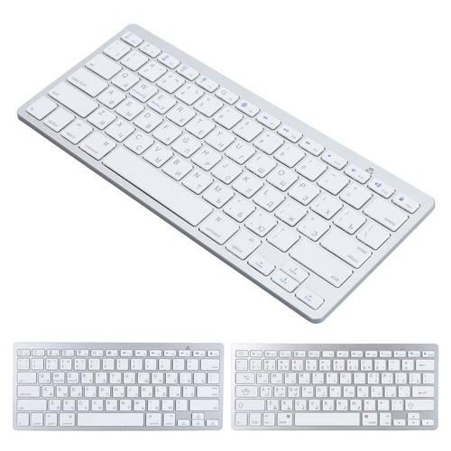 Ultra Thin Keyboard BT Wireless Splashing Proof Bilingual Language Keypad Fo AU - Picture 8 of 18