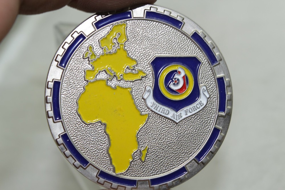 3AF/17EAF Command Chief Master Sergeant Challenge Coin