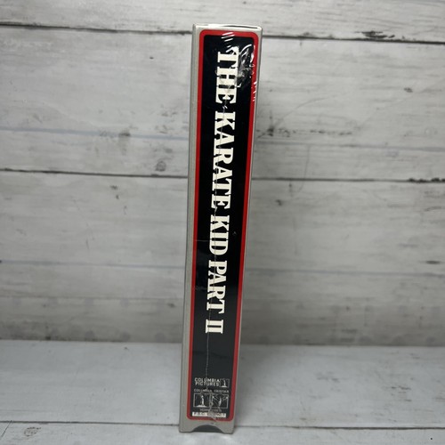 The Karate Kid Part 2 (VHS, 1987, Closed Captioned) Sealed - Picture 2 of 8