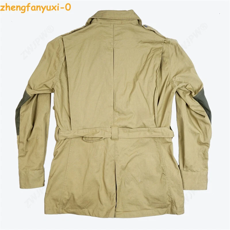 REPRO-WWII US ARMY M42 Jacket Coat WW2 US Vintage Military Coat Field Costume - Image 2 of 4