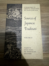 Sources of Japanese Tradition: 1600 to 2000 by Carol Gluck, Arthur Tiedemann,...