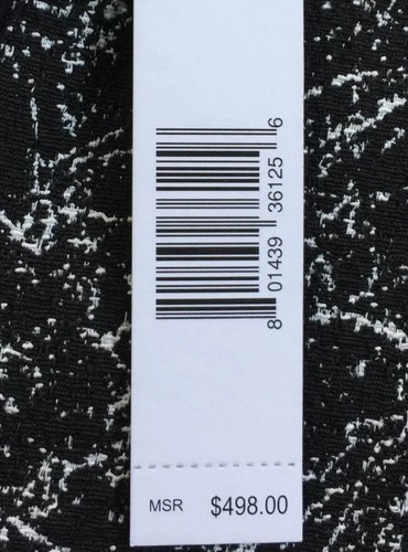 * NUEVO CON ETIQUETAS $498 Elie Tahari Talia Jacquard Mixto Media Abrigo Chaqueta Suéter bx20 - Imagen 7 de 11