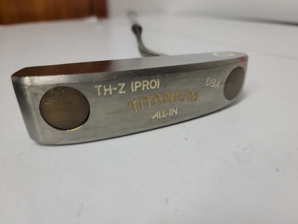 Brand New Sealed Pristine 1990's 35" Carbite THZ-1 (Pro) Titanium ALL-IN Putter - Image 2 of 4