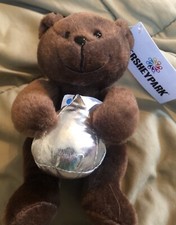 Hershey Park Hershey's Kiss Plush Bear w/tag 6" BRAND NEW W/ TAG Toy
