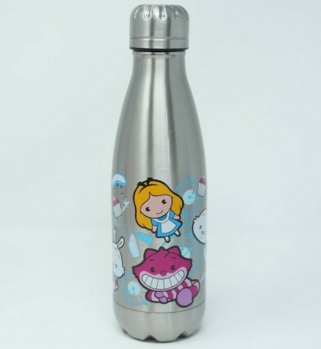 Disney D Estilo MXYZ Alicia en el País de las Maravillas Botella de Agua Conejo Blanco Gato de Cheshire - Imagen 2 de 6
