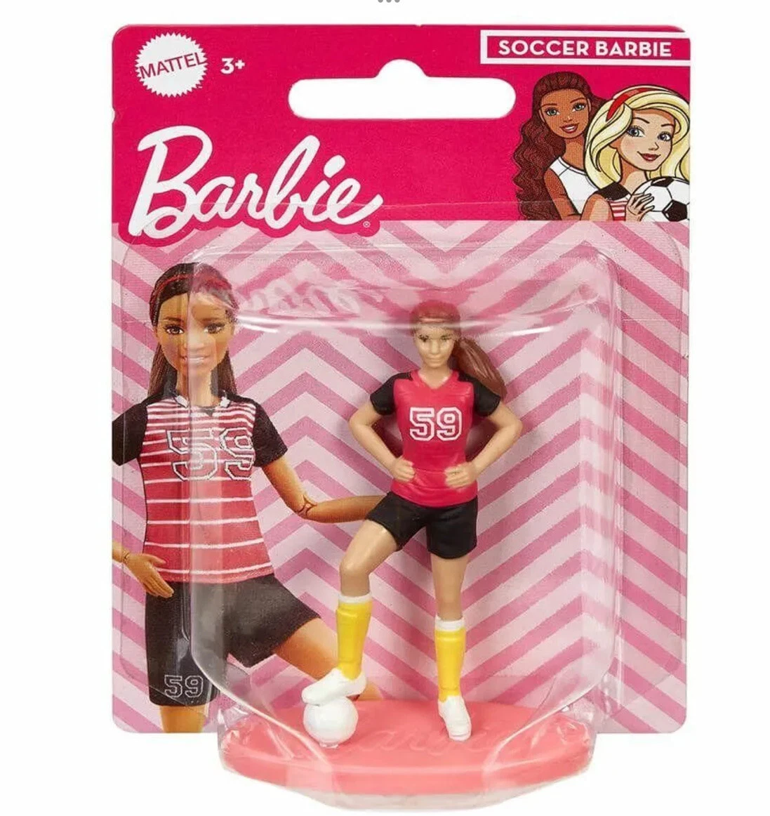 Barbie Mini Figures Kids Girls Mattel Cake Topper 3 Toy Minis Various new