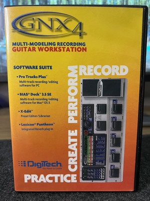 Digitech GNX4 Guitar Workstation Software Suite GUITAR WORKSTATION