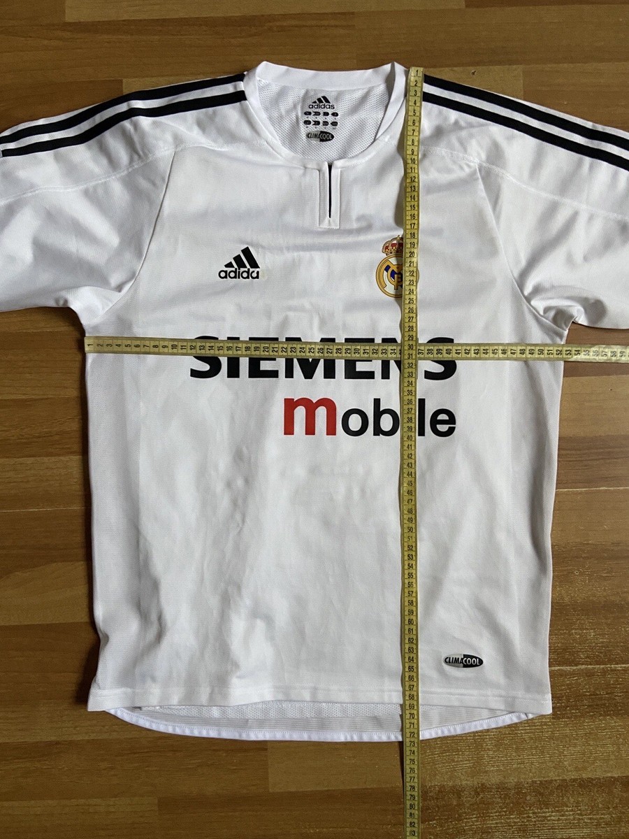 REAL MADRID 2003 2004 HOME SHIRT JERSEY ADIDAS 913870