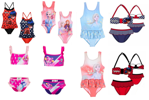 Niño Frozen Ladybug Traje Baño Trajes de Baño Canina Traje