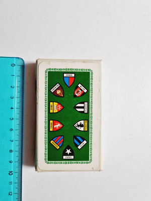JUVENTUS MILAN INTER ORIGINAL PLAYING CARDS SEALED BY NEGRO
