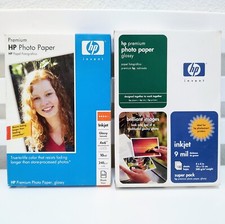 HP 4X6 Premium Glossy Photo Paper 160 Sheets Total 003