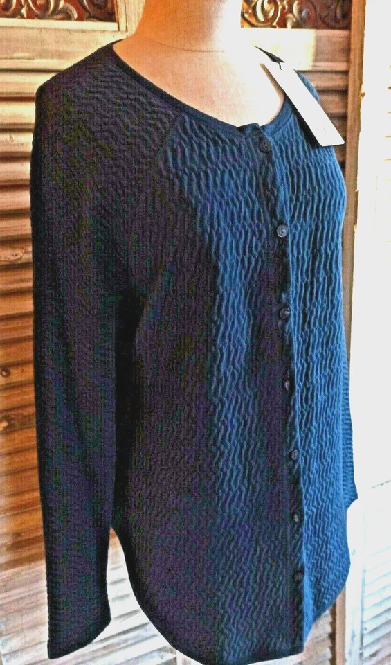 Damen Jacke in Blau von Backstege Yasmina Oversize Größe -36- passt 38,40,42,S,M - Bild 3 von 4