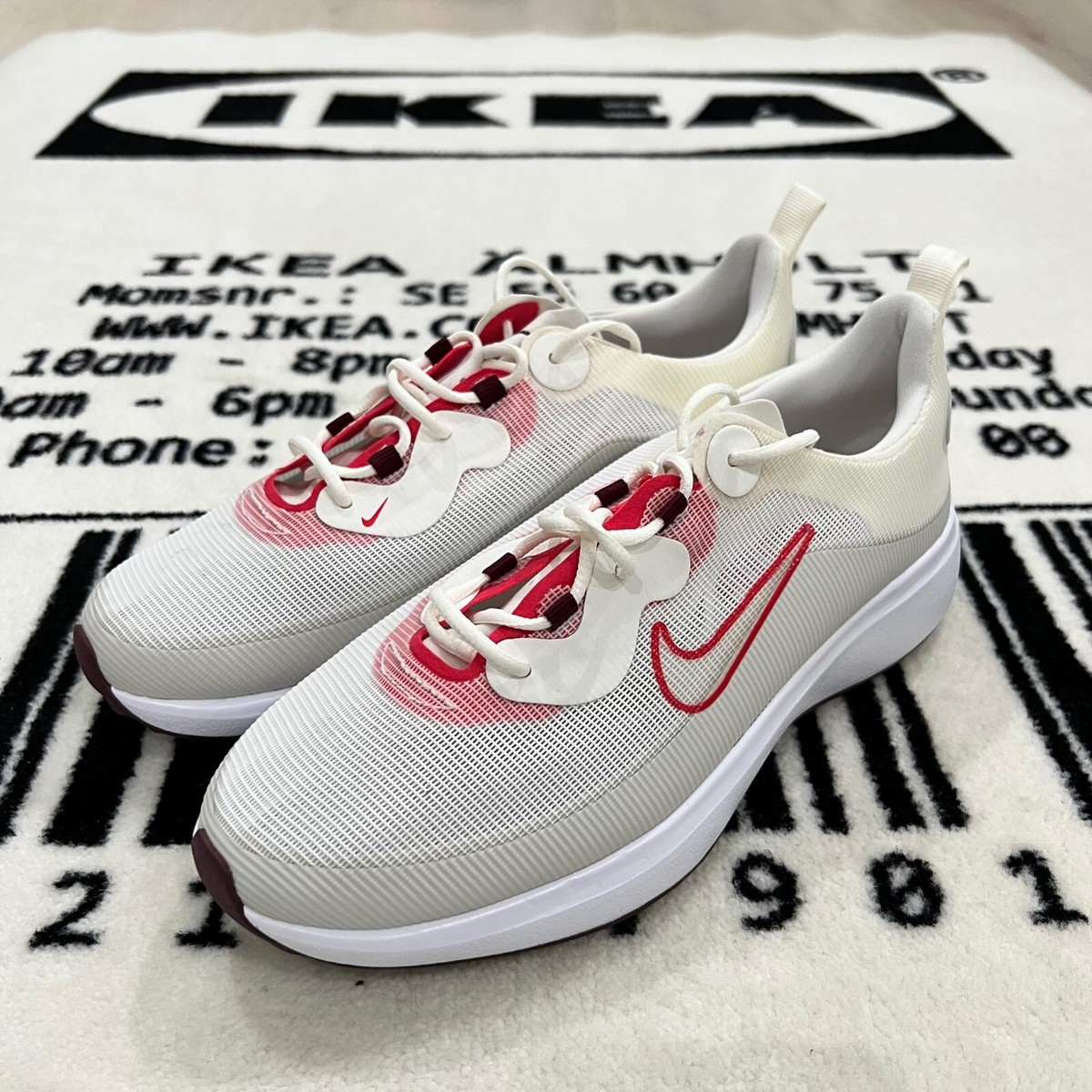 Nike Ace Summerlite Golf Shoes Sail Fusion Red Bone DA4117-100