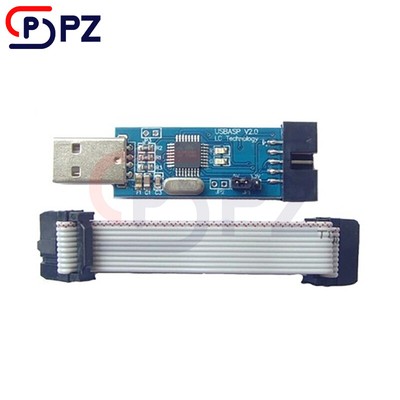 USBASP/USBISP AVR Programmer Adapter 10 Pin Cable USB ATMEGA8 ATMEGA128
