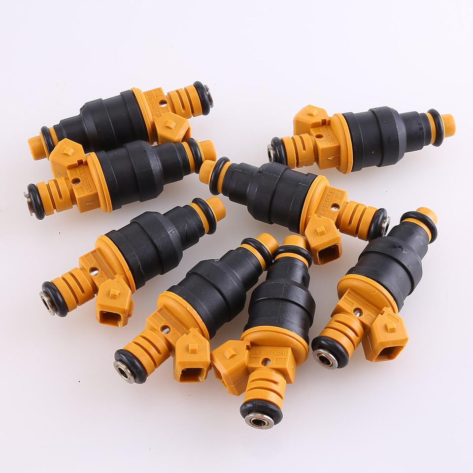8-Pack Bosch Flow-Matched Fuel Injectors For Ford 4.6L 5.0L 5.4L 5.8L Engines