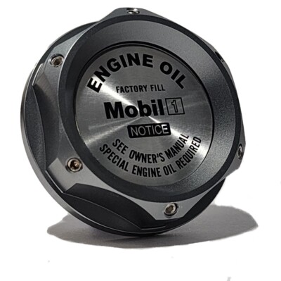 ENGINE OIL CAP MOBILE 1 FOR SUBIE STI IMPREZA WRX EJ25 TURBO SUBI AWD JDM