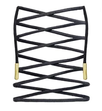 Waxed Rope Shoe Laces for Air Jordan 13 fits Vans, Nike, Basketball Sneakers