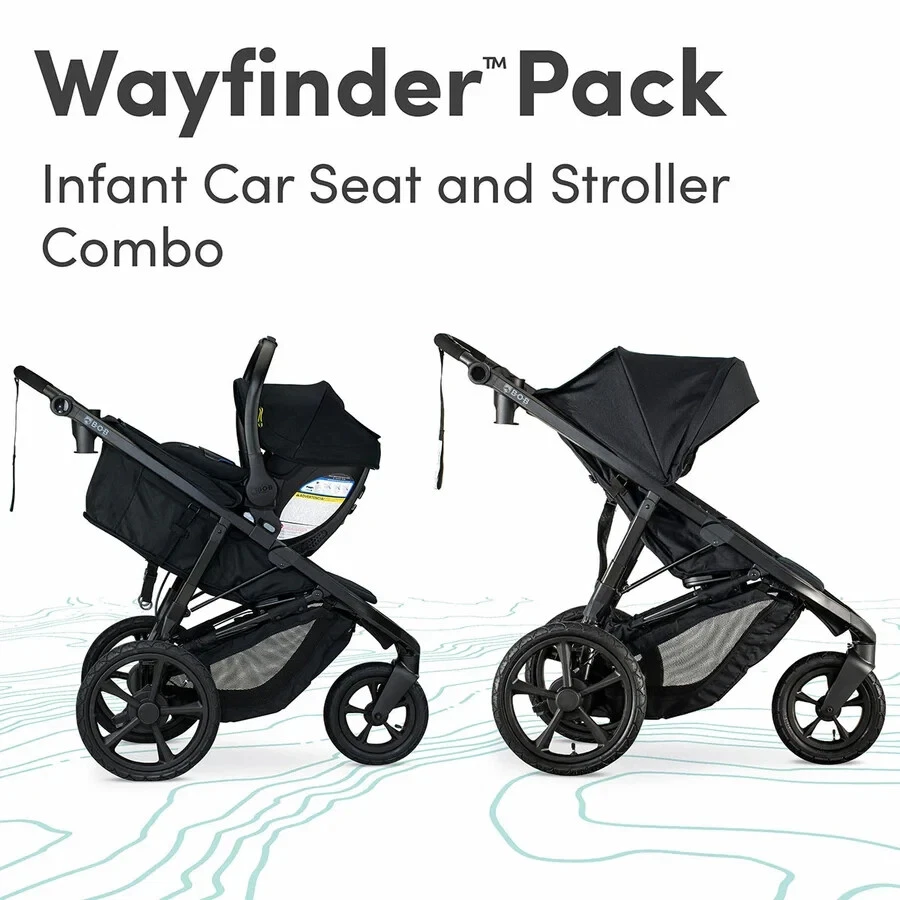 BOB 2025 Wayfinder Travel System, Nightfall (Open Box - New) - Image 2 of 4