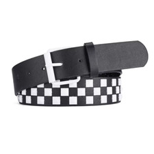 White Pin Buckle Belt Fashion Hip-Hop Punk Girdle Trendy All-Match Women Jeans A