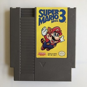 1990 Vintage SUPER MARIO BROS 3 COMPLETE Nintendo NES Video Game W Box & Manual