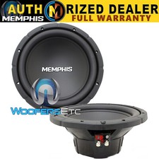 2 MEMPHIS AUDIO SRX10D4 10 SUBS 400W DUAL 4-O...