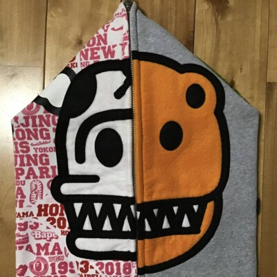 BAPE CITIES CAMO XXV MILO JURASSIC REX FULL ZIP HOODIE A Bathing