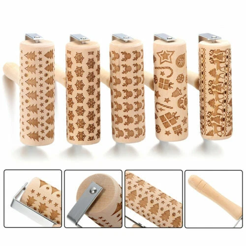 Rouleaux à pâtisserie en bois
