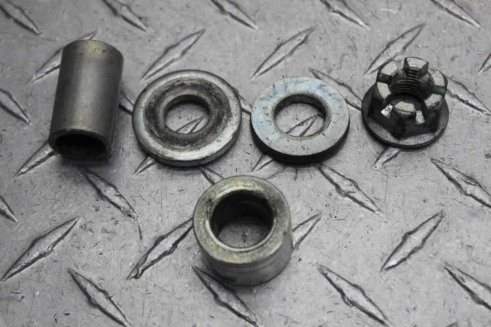 Yamaha Virago 535 XV535 1987 llantas delanteras/traseras ejes 2 GV-25381-00-00 Foto 2 de 4