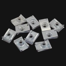 40 x YOU.S Underbody Protection Sheet Metal Nut Clips for Renault Express Rapid Trafic