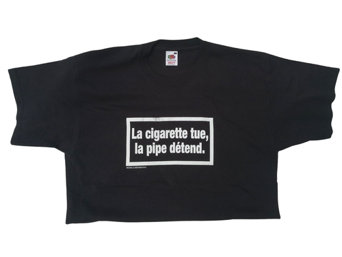 La cigarette tue , la pipe détend - Fin de stock Taille L uniquement📌4a. - 第 1/1 張圖片