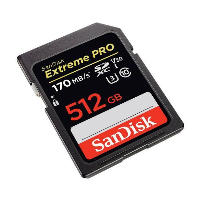 SanDisk Extreme PRO 512GB Memory Card for sale online | eBay